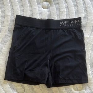 BuffBunny Collection, Demi Shorts, Onyx, black